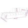 Sofá cama de 2 plazas terciopelo gris claro by , Sofas - Ref: Foro24-375874, Price: 254,72 €, Discount: %
