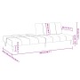 Sofá cama de 2 plazas terciopelo gris claro by , Sofas - Ref: Foro24-375874, Price: 249,42 €, Discount: %