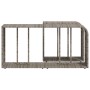 Ablageregale 2 Einheiten synthetisches Rattangrau von , Kleiderbügel und Regale - Ref: Foro24-366132, Preis: 67,94 €, Rabatt: %