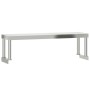 Küchenarbeitstisch mit Edelstahlregal 110x30x120cm von , Wiederherstellung - Ref: Foro24-3208894, Preis: 244,00 €, Rabatt: %
