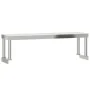 Arbeitstisch für die Küche mit Edelstahlregal 110x55x120cm. von , Wiederherstellung - Ref: Foro24-3208896, Preis: 226,34 €, R...