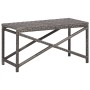 Gartenbank aus synthetischem Rattan grau 80 cm von vidaXL, Gartenbänke - Ref: Foro24-46208, Preis: 71,74 €, Rabatt: %