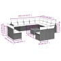 Set sofás de jardín con cojines 13 pzas ratán sintético beige by , Modular outdoor sofas - Ref: Foro24-3224371, Price: 832,75...