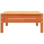 Dreisitziges Massivholz-Gartensofa aus Kiefer in brauner Wachsfarbe. von , Modulare Sofas für den Außenbereich - Ref: Foro24-...