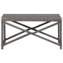 Gartenbank aus synthetischem Rattan grau 80 cm von vidaXL, Gartenbänke - Ref: Foro24-46208, Preis: 71,74 €, Rabatt: %