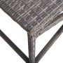 Gartenbank aus synthetischem Rattan grau 80 cm von vidaXL, Gartenbänke - Ref: Foro24-46208, Preis: 71,74 €, Rabatt: %