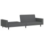 Zweiplätziges Schlafsofa aus dunkelgrauem Samtstoff von , Sofas - Ref: Foro24-375938, Preis: 268,21 €, Rabatt: %