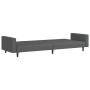 Zweiplätziges Schlafsofa aus dunkelgrauem Samtstoff von , Sofas - Ref: Foro24-375938, Preis: 268,21 €, Rabatt: %