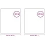 Mattierte, transparente, graue PVC-Fensterfolien von , Fensterfolien - Ref: Foro24-3206458, Preis: 90,30 €, Rabatt: %