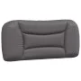 Gepolstertes Bettkopfteil aus grauem Kunstleder, 80 cm von , Kopf- und Fußteile - Ref: Foro24-374535, Preis: 42,16 €, Rabatt: %