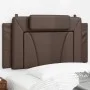 Gepolstertes Bettkopfteil aus braunem Kunstleder, 100 cm von , Kopf- und Fußteile - Ref: Foro24-374776, Preis: 42,22 €, Rabat...
