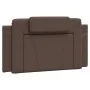 Brown synthetic leather padded bed headboard 100 cm by , Headboards and footboards - Ref: Foro24-374776, Price: 42,27 €, Disc...