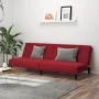 Zweiplätziges Schlafsofa aus Samt in Weinrot. von , Sofas - Ref: Foro24-375931, Preis: 250,11 €, Rabatt: %