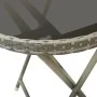 Synthetic rattan and gray tempered glass coffee table 60 cm by vidaXL, Garden tables - Ref: Foro24-46204, Price: 61,64 €, Dis...