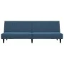 Sofá cama de 2 plazas terciopelo azul by , Sofas - Ref: Foro24-375925, Price: 237,04 €, Discount: %