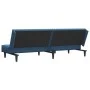 Sofá cama de 2 plazas terciopelo azul by , Sofas - Ref: Foro24-375925, Price: 237,04 €, Discount: %