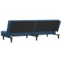 Sofá cama de 2 plazas terciopelo azul by , Sofas - Ref: Foro24-375925, Price: 241,15 €, Discount: %