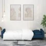 Sofá cama de 2 plazas con dos almohadas terciopelo azul by , Sofas - Ref: Foro24-375815, Price: 275,48 €, Discount: %