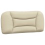 Padded headboard in cream fabric 90 cm by , Headboards and footboards - Ref: Foro24-374542, Price: 47,54 €, Discount: %