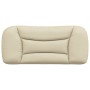 Padded headboard in cream fabric 90 cm by , Headboards and footboards - Ref: Foro24-374542, Price: 47,54 €, Discount: %
