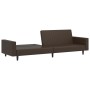 Zweiplätziges Schlafsofa aus braunem Kunstleder von , Sofas - Ref: Foro24-375952, Preis: 269,26 €, Rabatt: %