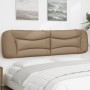 Padded headboard in synthetic cappuccino leather, 200 cm. by , Headboards and footboards - Ref: Foro24-374627, Price: 61,78 €...