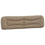 Padded headboard in synthetic cappuccino leather, 200 cm. by , Headboards and footboards - Ref: Foro24-374627, Price: 61,78 €...