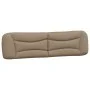 Padded headboard in synthetic cappuccino leather, 200 cm. by , Headboards and footboards - Ref: Foro24-374627, Price: 61,24 €...