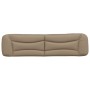 Padded headboard in synthetic cappuccino leather, 200 cm. by , Headboards and footboards - Ref: Foro24-374627, Price: 61,78 €...