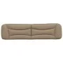 Padded headboard in synthetic cappuccino leather, 200 cm. by , Headboards and footboards - Ref: Foro24-374627, Price: 61,24 €...