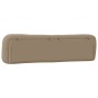 Padded headboard in synthetic cappuccino leather, 200 cm. by , Headboards and footboards - Ref: Foro24-374627, Price: 61,78 €...