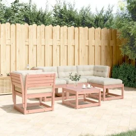 Juego de muebles jardín 5 pzas y cojines madera abeto Douglas by , Garden sets - Ref: Foro24-3216923, Price: 518,21 €, Discou...