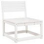 Gartensitzgruppe 5-teilig Massivholz Kiefer Weiß von , Gartensets - Ref: Foro24-3216956, Preis: 392,60 €, Rabatt: %