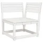 Gartensitzgruppe 5-teilig Massivholz Kiefer Weiß von , Gartensets - Ref: Foro24-3216956, Preis: 387,54 €, Rabatt: %