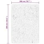 Alfombra de pelo largo moderna negro y crema 200x280 cm de , Alfombras - Ref: Foro24-375415, Precio: 92,13 €, Descuento: %