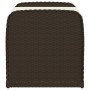 Banco de almacenaje y cojín ratán sintético marrón 80x51x52 cm de , Bancos de jardín - Ref: Foro24-365732, Precio: 125,45 €, ...