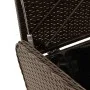 Aufbewahrungsbank mit braunem synthetischem Rattan-Kissen 80x51x52 cm. von , Gartenbänke - Ref: Foro24-365732, Preis: 123,04 ...