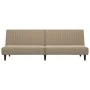 Sofá cama de 2 plazas cuero sintético color capuchino by , Sofas - Ref: Foro24-375950, Price: 237,70 €, Discount: %