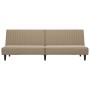 Sofá cama de 2 plazas cuero sintético color capuchino by , Sofas - Ref: Foro24-375950, Price: 243,71 €, Discount: %