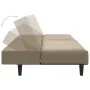 Zweiplätziges Schlafsofa aus Kunstleder in Capuccinofarbe. von , Sofas - Ref: Foro24-375950, Preis: 237,70 €, Rabatt: %