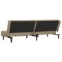 Sofá cama de 2 plazas cuero sintético color capuchino by , Sofas - Ref: Foro24-375950, Price: 237,70 €, Discount: %