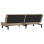 Sofá cama de 2 plazas cuero sintético color capuchino by , Sofas - Ref: Foro24-375950, Price: 243,71 €, Discount: %