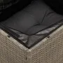 Gartenmöbel-Set, 6-teilig, mit grauen Polstern aus synthetischem Rattan. von , Gartensets - Ref: Foro24-3255878, Preis: 339,3...