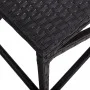 Schwarze Gartenbank aus synthetischem Rattan, 120 cm von vidaXL, Gartenbänke - Ref: Foro24-46210, Preis: 65,26 €, Rabatt: %