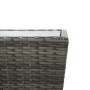 Couchtisch aus PE-Rattan und grauem Hartglas, 41,5 x 41,5 x 43 cm von vidaXL, Gartentische - Ref: Foro24-46196, Preis: 54,40 ...