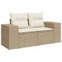 Juego de sofás jardín con cojines 6 pzas ratán sintético beige by , Modular outdoor sofas - Ref: Foro24-3222297, Price: 482,5...