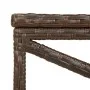 Banco de jardín de ratán sintético marrón 80 cm de vidaXL, Bancos de jardín - Ref: Foro24-46209, Precio: 67,49 €, Descuento: %