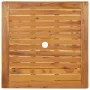 Folding garden table made of solid acacia wood 70x70x75 cm by vidaXL, Garden tables - Ref: Foro24-46348, Price: 76,17 €, Disc...