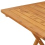 Klappbarer Gartentisch aus massivem Akazienholz 70x70x75 cm von vidaXL, Gartentische - Ref: Foro24-46348, Preis: 76,17 €, Rab...