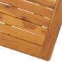 Klappbarer Gartentisch aus massivem Akazienholz 70x70x75 cm von vidaXL, Gartentische - Ref: Foro24-46348, Preis: 76,17 €, Rab...